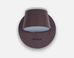 Настенный светодиодный светильник с выключателем FW168 CF/S кофе/песок LED 4200K 10W 120*120*140