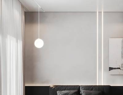 Светильник светодиодный диммируемый для шинопровода Magnetic 220V GL1441 WH/FR белый/белый матовый IP20 10W 3000K-6400K 120° D120 H1500 (Без ПДУ)