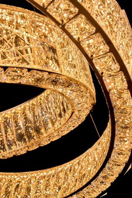 Люстра подвесная Ravissement Gold FL1057-14P, LED