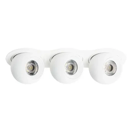 i636646464 Светильник INTERO LED 9W*3 850LM*3 24G БЕЛЫЙ 4000K (217636+217064+217064+217064)