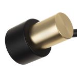 Citilux SAT CL505641 Спот поворотный с выключателем Чёрный+Золото
