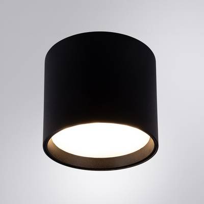 Точечный накладной светильник Arte Lamp INTERCRUS A5548PL-1BK, 1хGX53